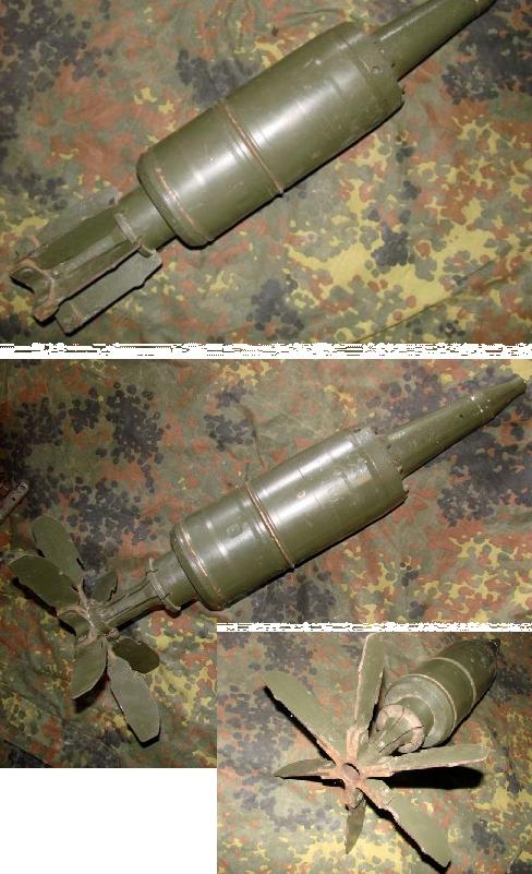 Russian 125mm HEAT Grenade MBT T72 - Click Image to Close